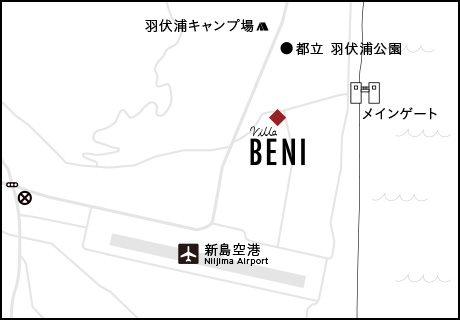 villa BENIの位置